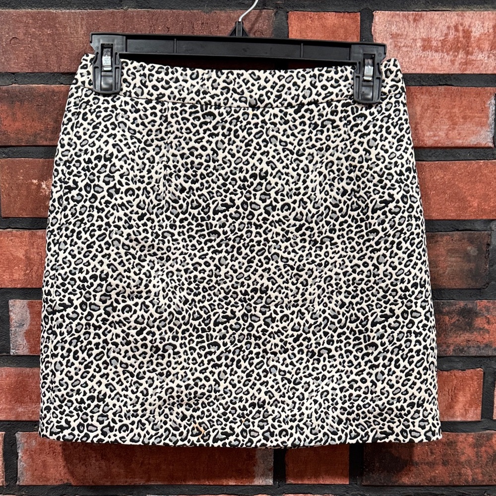 Leopard Print Women's Skirt